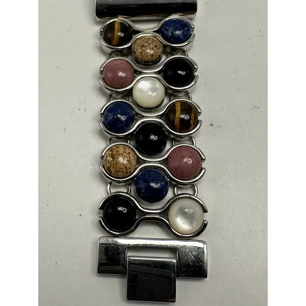 Aria Ladies MOP Gemstone Watch New‎ Battery 27MM 6.5